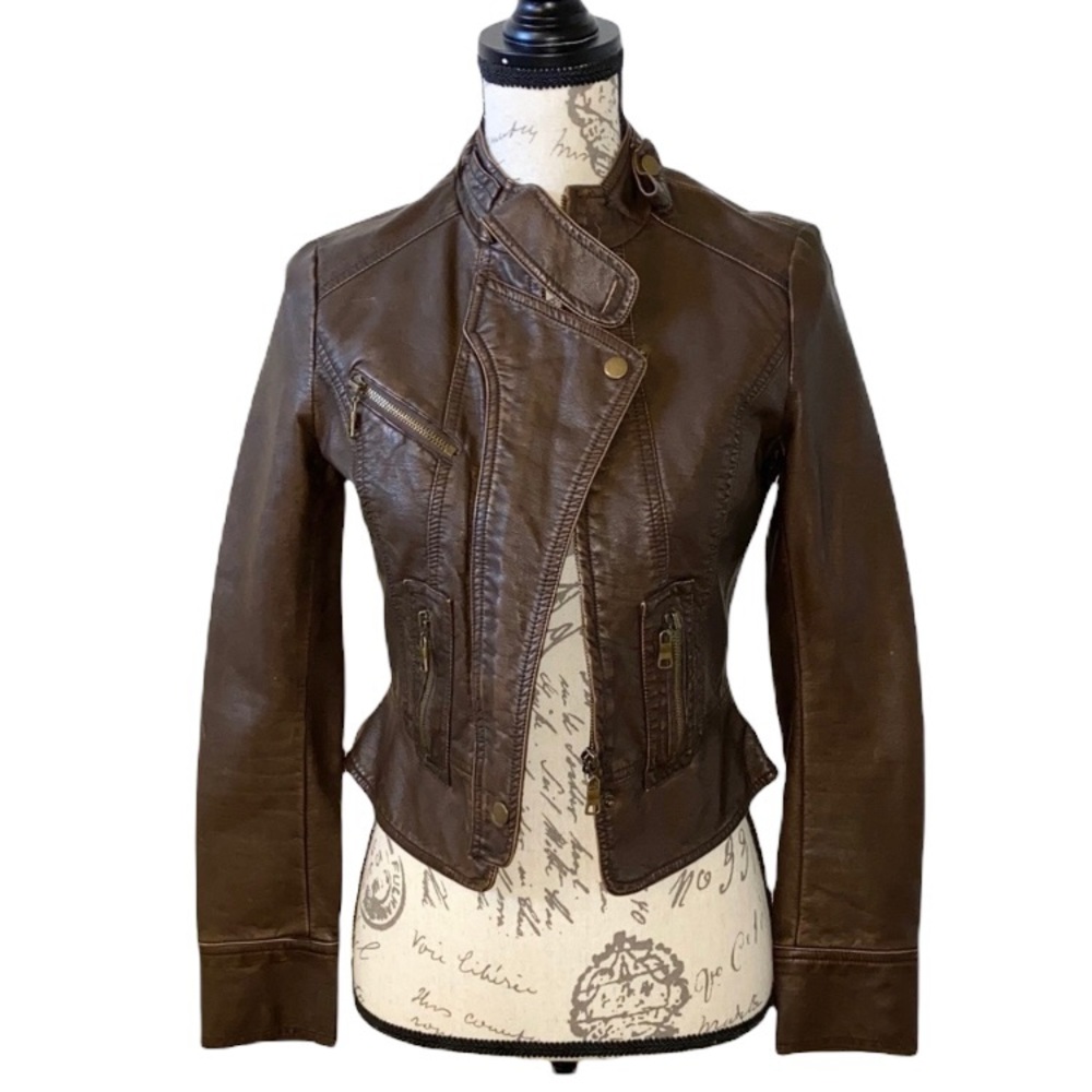 The Clothing Company Faux Leather Jacket